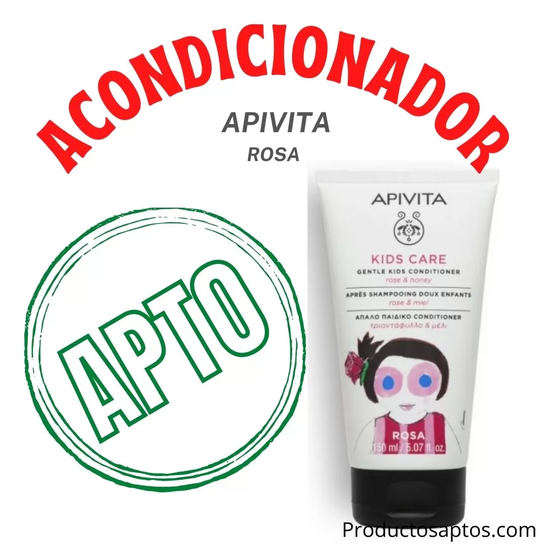 Acondicionador Ninos Rosa Apivita