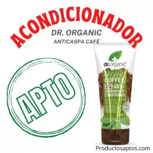 Acondicionador Anticaspa Cafe Dr. Organic