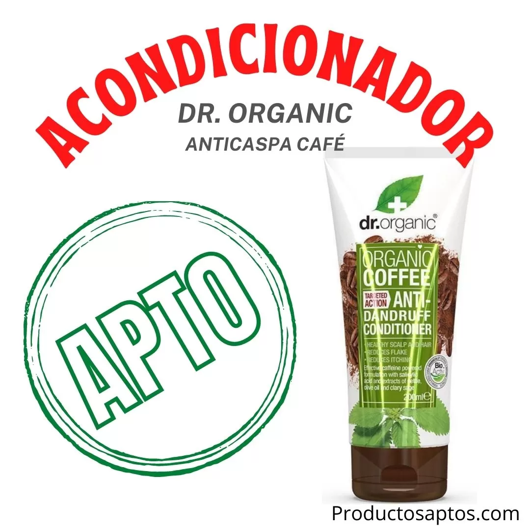 Acondicionador Anticaspa Cafe Dr. Organic