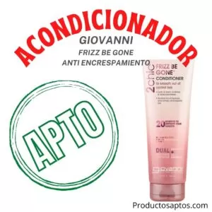 Acondicionador Frizz Be Gone Giovanni