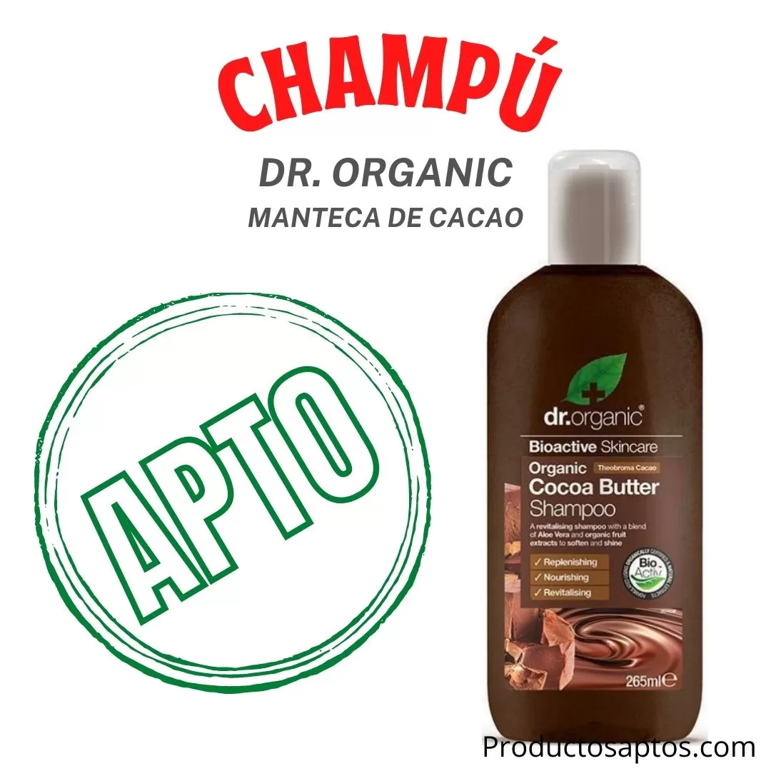 Champu Manteca Cacao Dr. Organic
