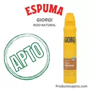 Espuma Rizo Natural Giorgi