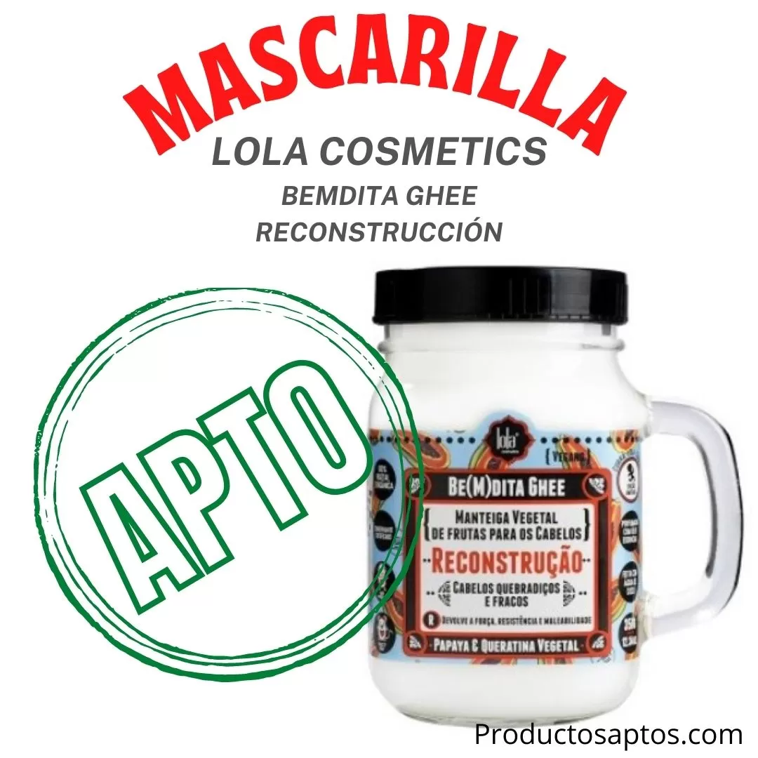 Mascarilla Bemdita Ghee Reconstruccion