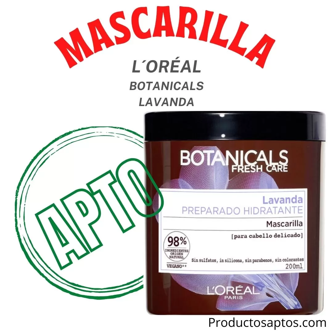 Mascarilla Botanicals Lavanda L´oreal