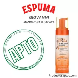 Mousse Mandarina Papaya Giovanni