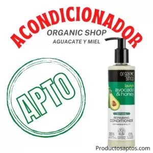 Acondicionador Aguacate Y Miel Organic Shop