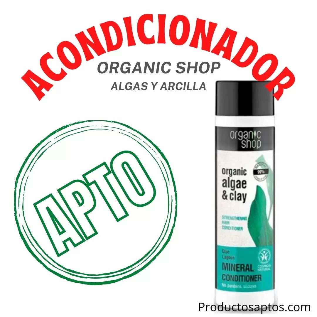 Acondicionador Algas Arcilla Organic Shop