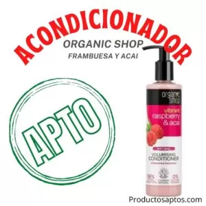 Acondicionador Frambuesa Y Acai Organic Shop