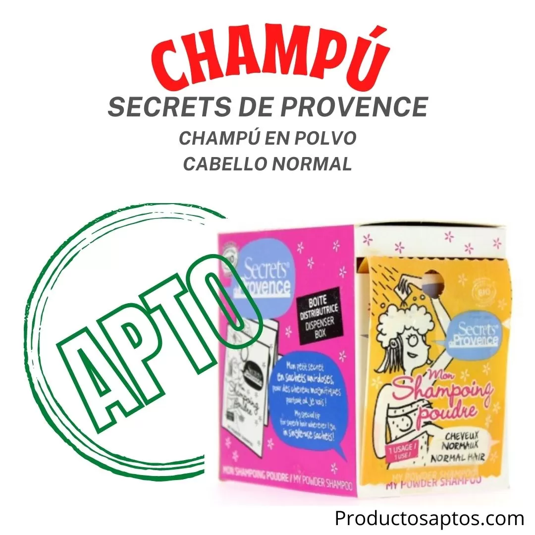 Champu En Polvo Cabello Normal Secret De Provence