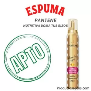 Espuma Nutritiva Doma Tus Rizos Pantene