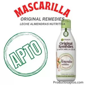 Mascarilla Almendra Nutritiva Original Remedies