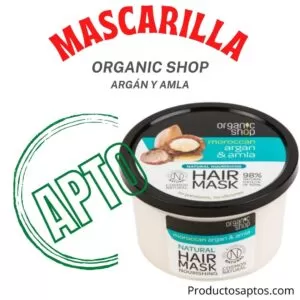 Mascarilla Argan Y Amla Organic Shop