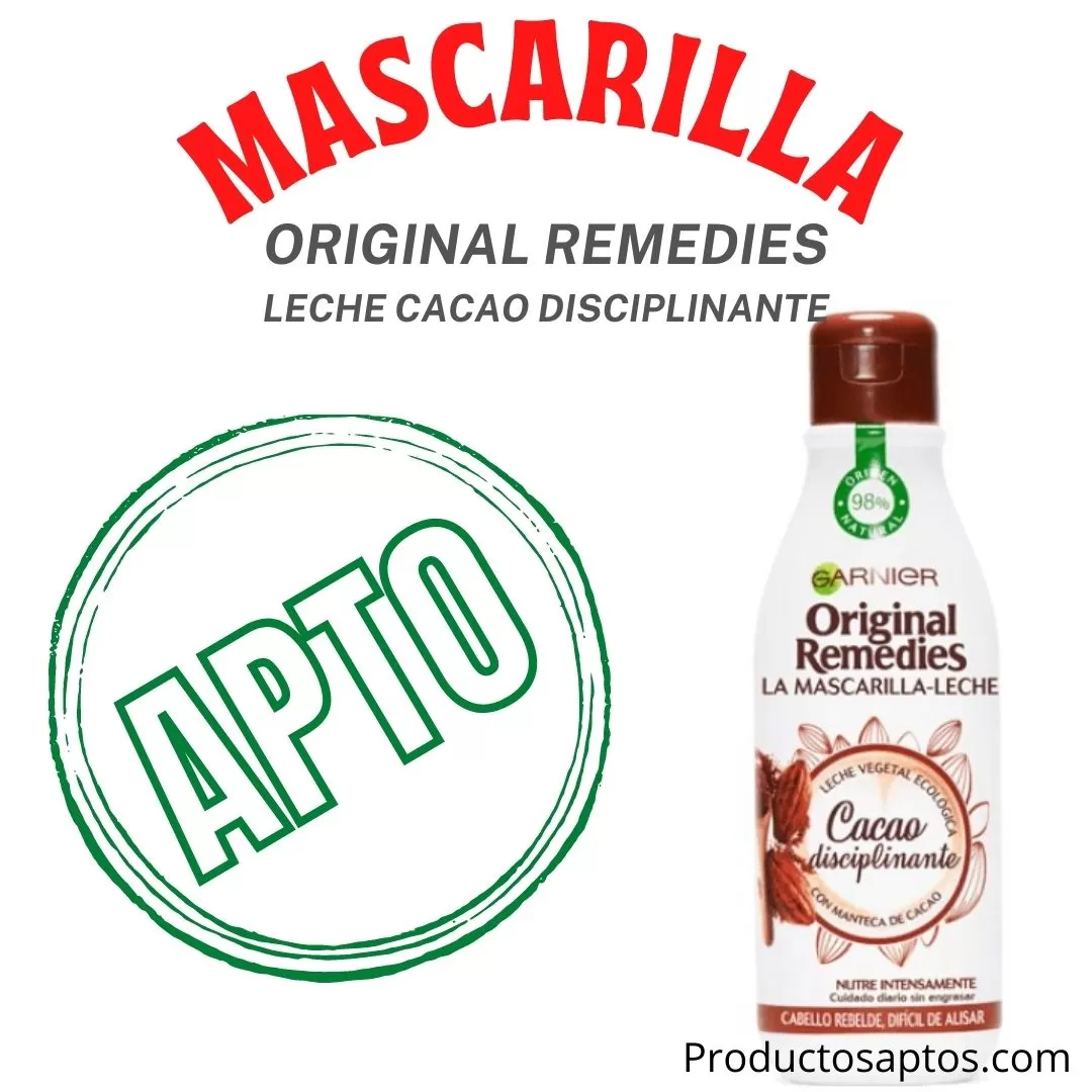 Mascarilla Cacao Disciplinante Original Remedies