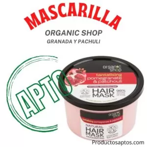 Mascarilla Granada Y Pachuli Organic Shop