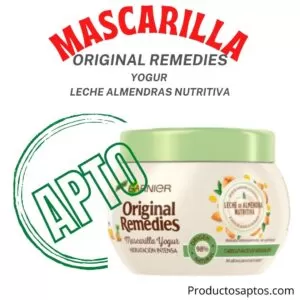 Mascarilla Yogur Original Remedies