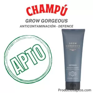 Champu Antipolucion Defence Grow Gorgeous