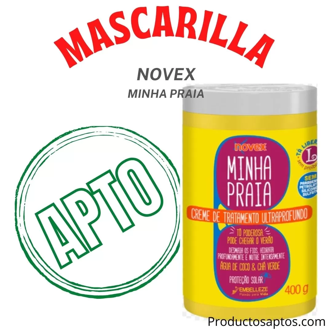 Mascarilla Minha Praia Novex