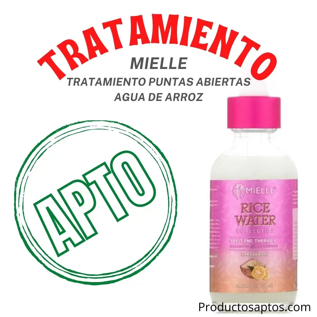 Tratamiento Agua De Arroz Mielle