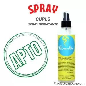 Spray Hidratante Para Rizos Curls