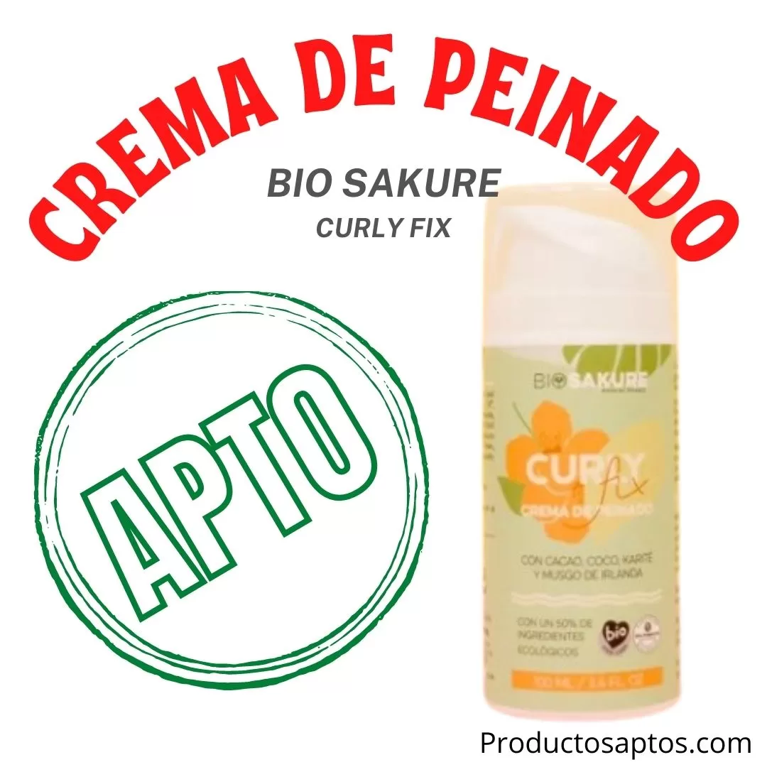 Crema De Peinado Curly Fix Bio Sakure