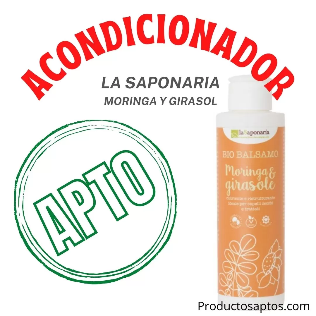 Acondicionador Moringa Y Girasol De La Saponaria