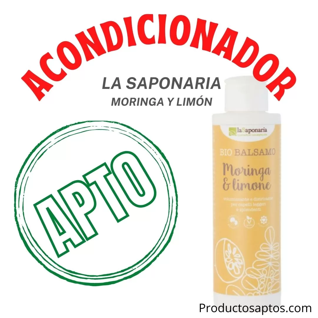 Acondicionador Moringa Y Limon La Saponaria