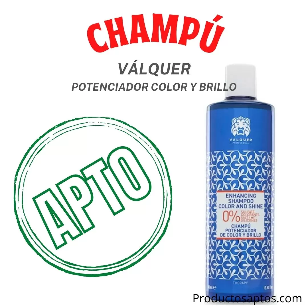 Champu Potenciador Color Y Brillo Valquer
