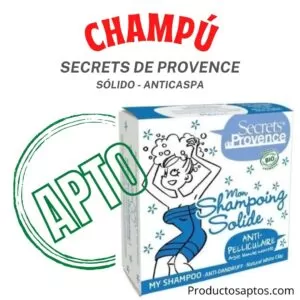 Champu Solido Anticaspa Secrets Provence