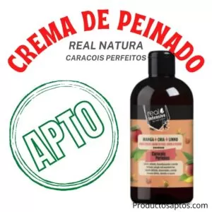 Crema De Peinado Caracois Perfeitos Real Natura