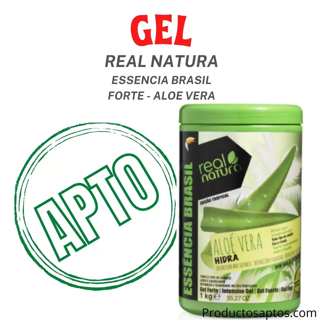 Gel Essencia Brasil Forte Aloe Vera Real Natura 1
