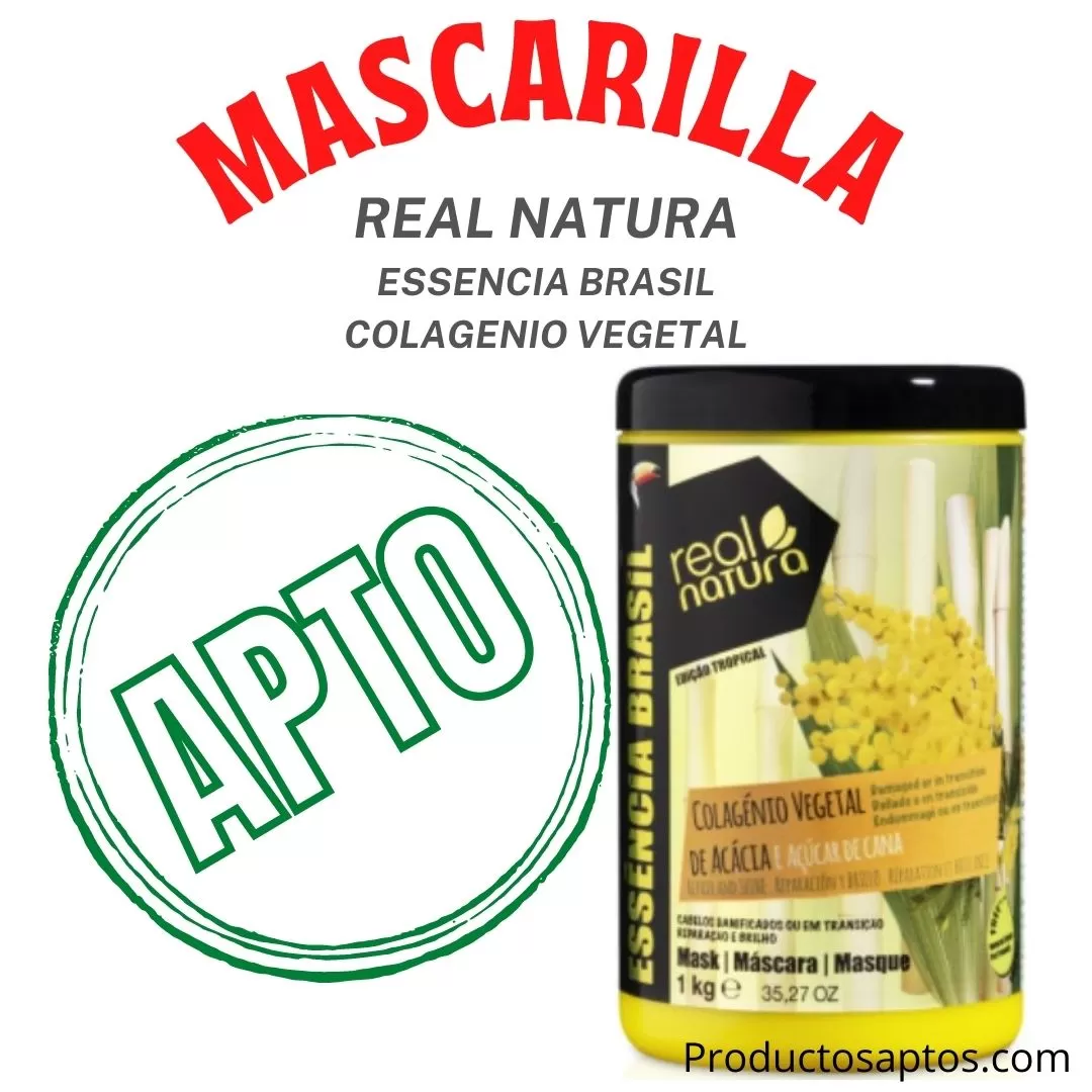 Mascarilla Essencia Brasil Colagenio Vegetal Real Natura
