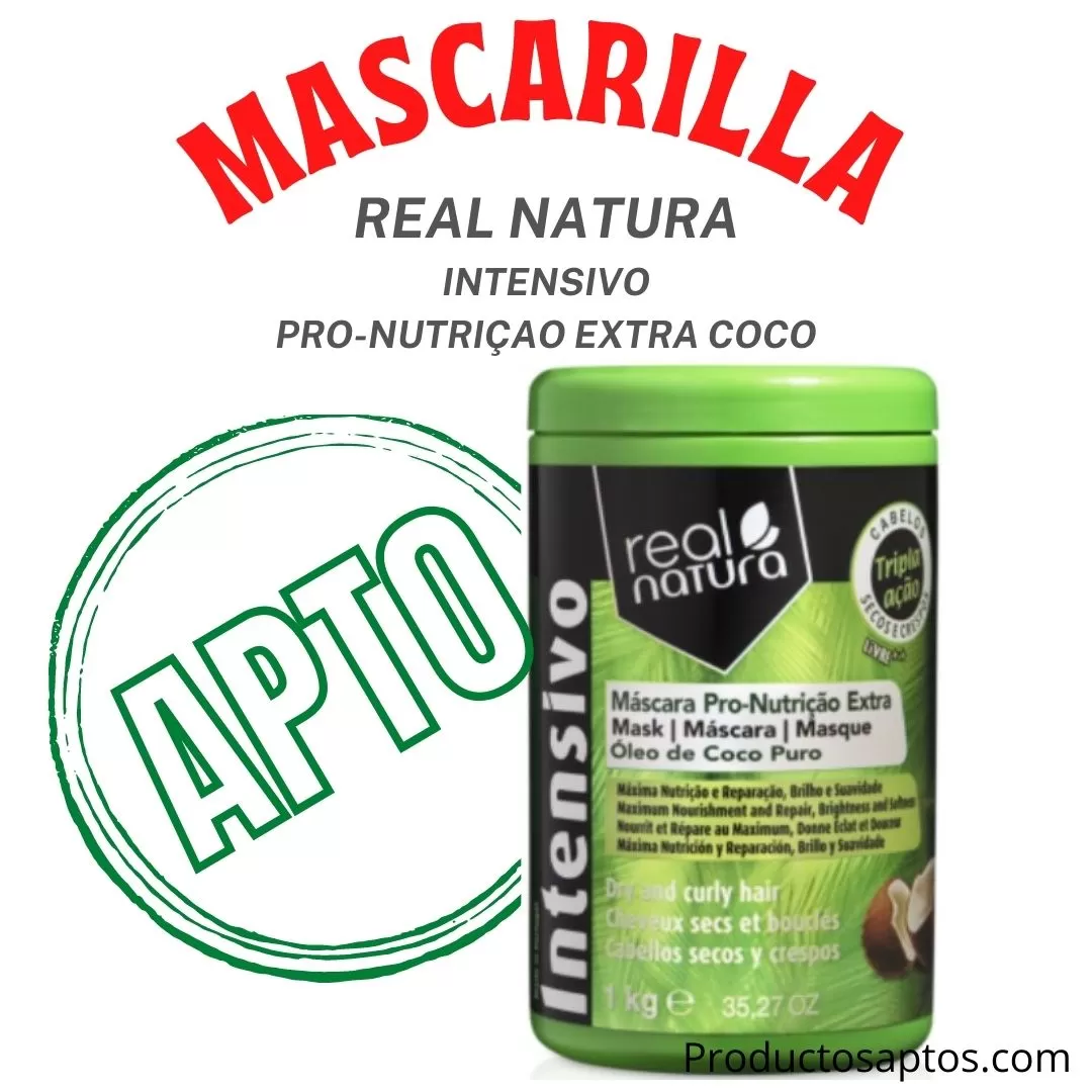 Mascarilla Intensivo Pro Nutricao Extra Coco Real Natura
