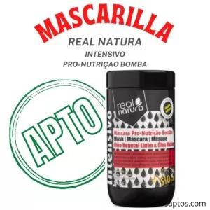 Mascarilla Intensivo Pro Nutricion Bomba Real Natura