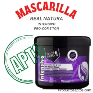Mascarilla Intesivo Pro Cor E Ton Real Natura