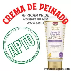 Crema Gel Moisture Miracle Lino Karite African Pride