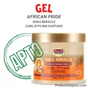 Gel Shea Miracle Curl Styling Custard African Pride