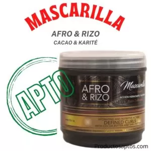 Mascarilla Cacao Y Karite Afro Y Rizo