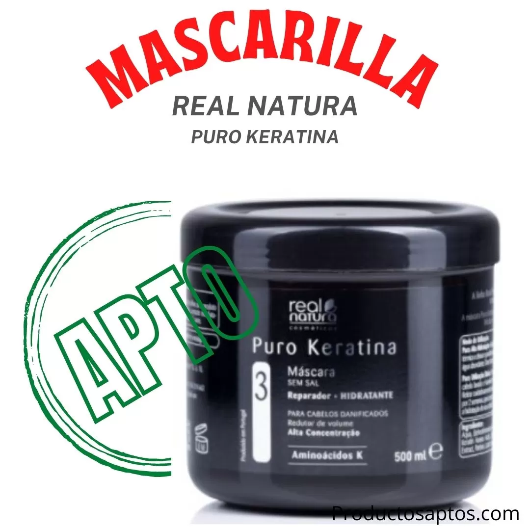 Mascarilla Puro Keratina Real Natura