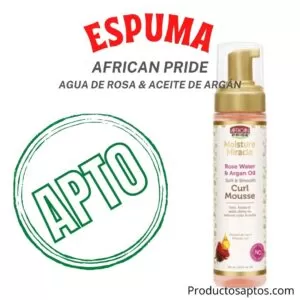 Mousse Moisture Miracle Rosa Y Argan African Pride