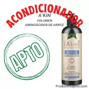 Acondicionador Volumen Aminoacidos De Arroz A´kin
