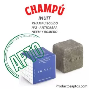 Champu Solido 2 Anticaspa Inuit