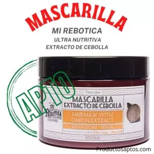 Mascarilla Ultranutritiva Cebolla Mi Rebotica