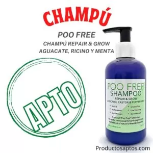 Champu Repair Grow Poo Free