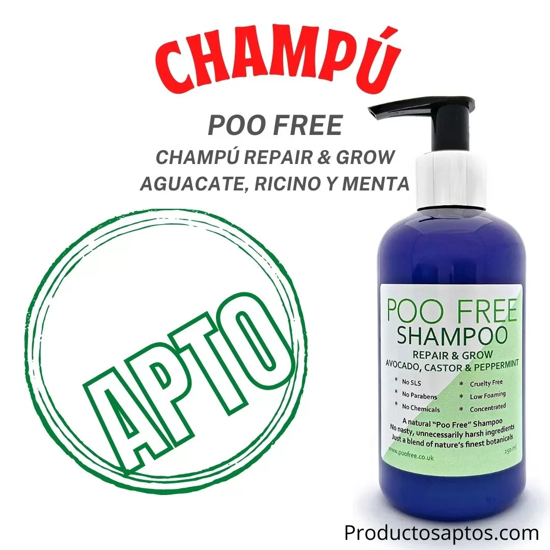 Champu Repair Grow Poo Free