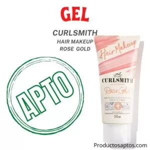 Gel Hair Makeup Rose Gold Curlsmith