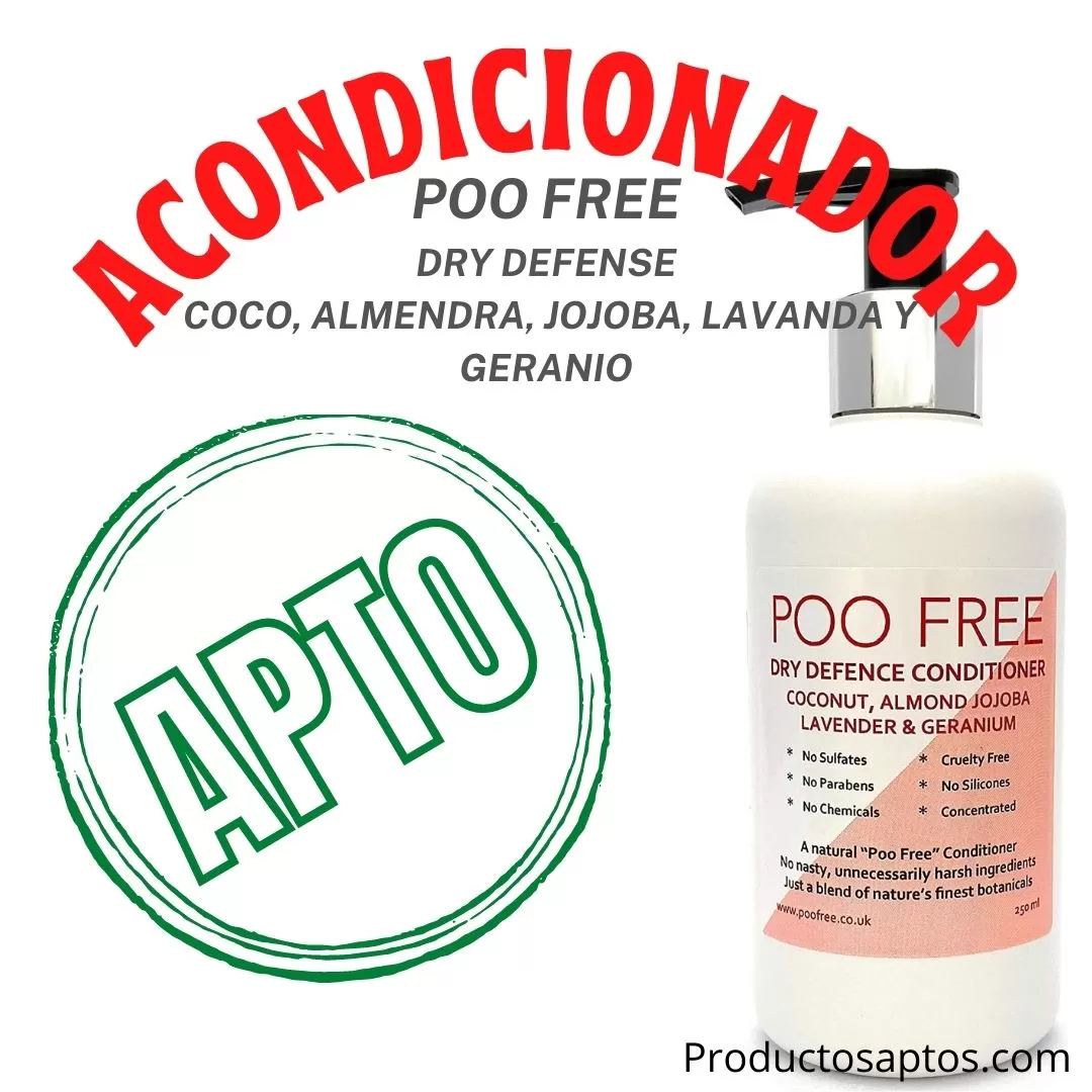 Acondicionador Dry Defence Poo Free