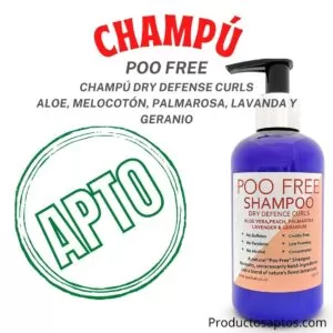 Champu Dry Defense Curls Poo Free