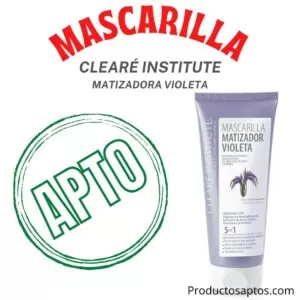 Mascarilla Matizadora Violeta Cleare Institute