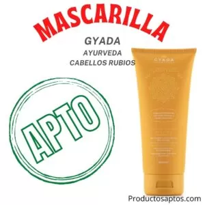 Mascarilla Ayurveda Cabellos Rubios Gyada