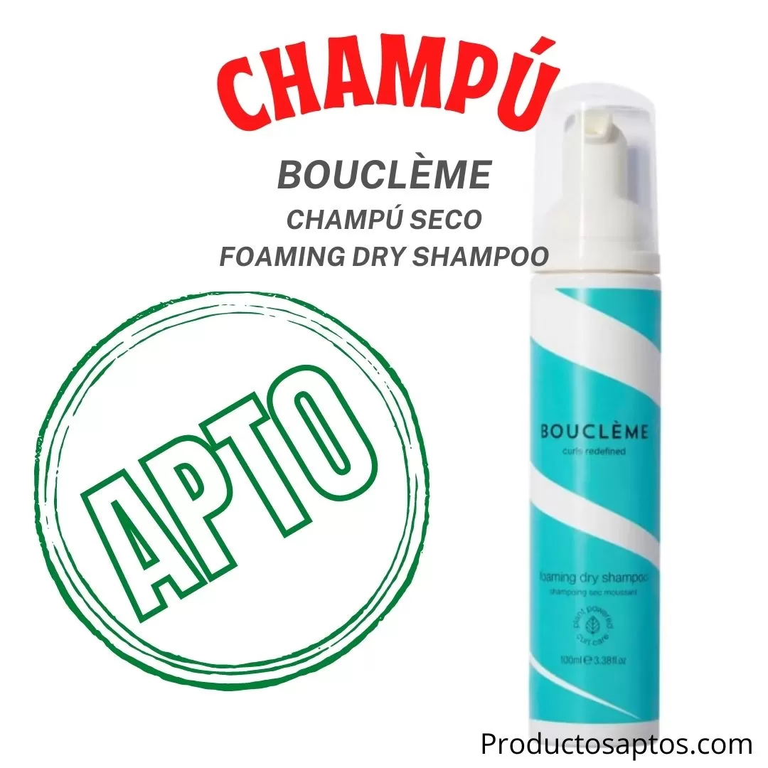 Champu Seco Foaming Dry Shampoo Boucleme